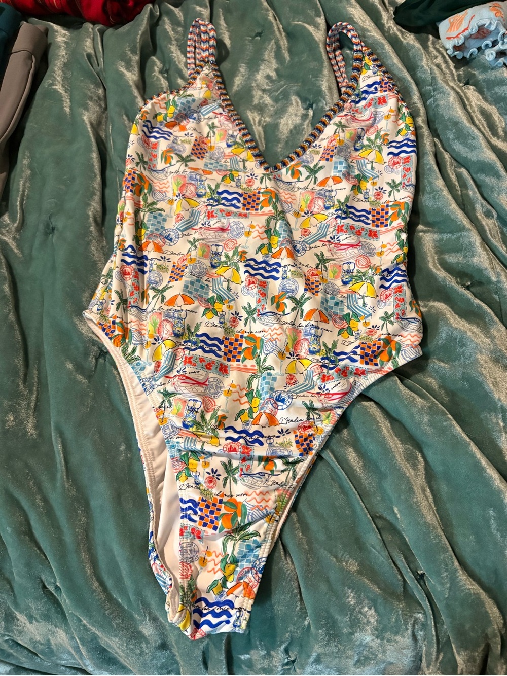 Bydee one piece beaded swimsuit (archive)
